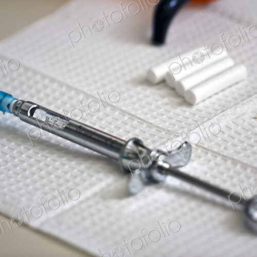 Tray of Dental Insturments