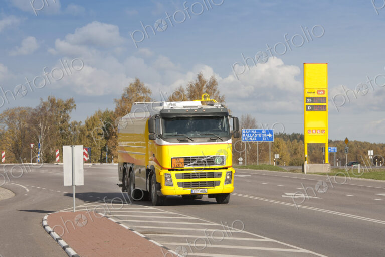 Truck Transporting Fuel