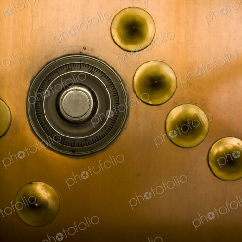 Tumbler on a Vault Door