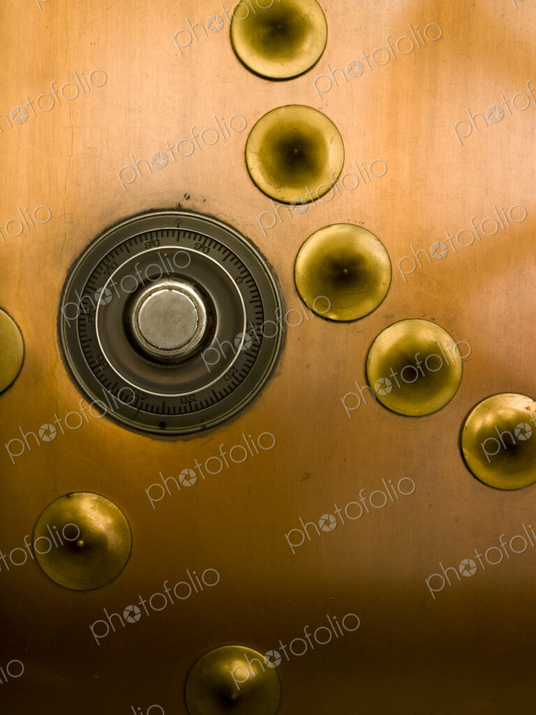 Tumbler on a Vault Door