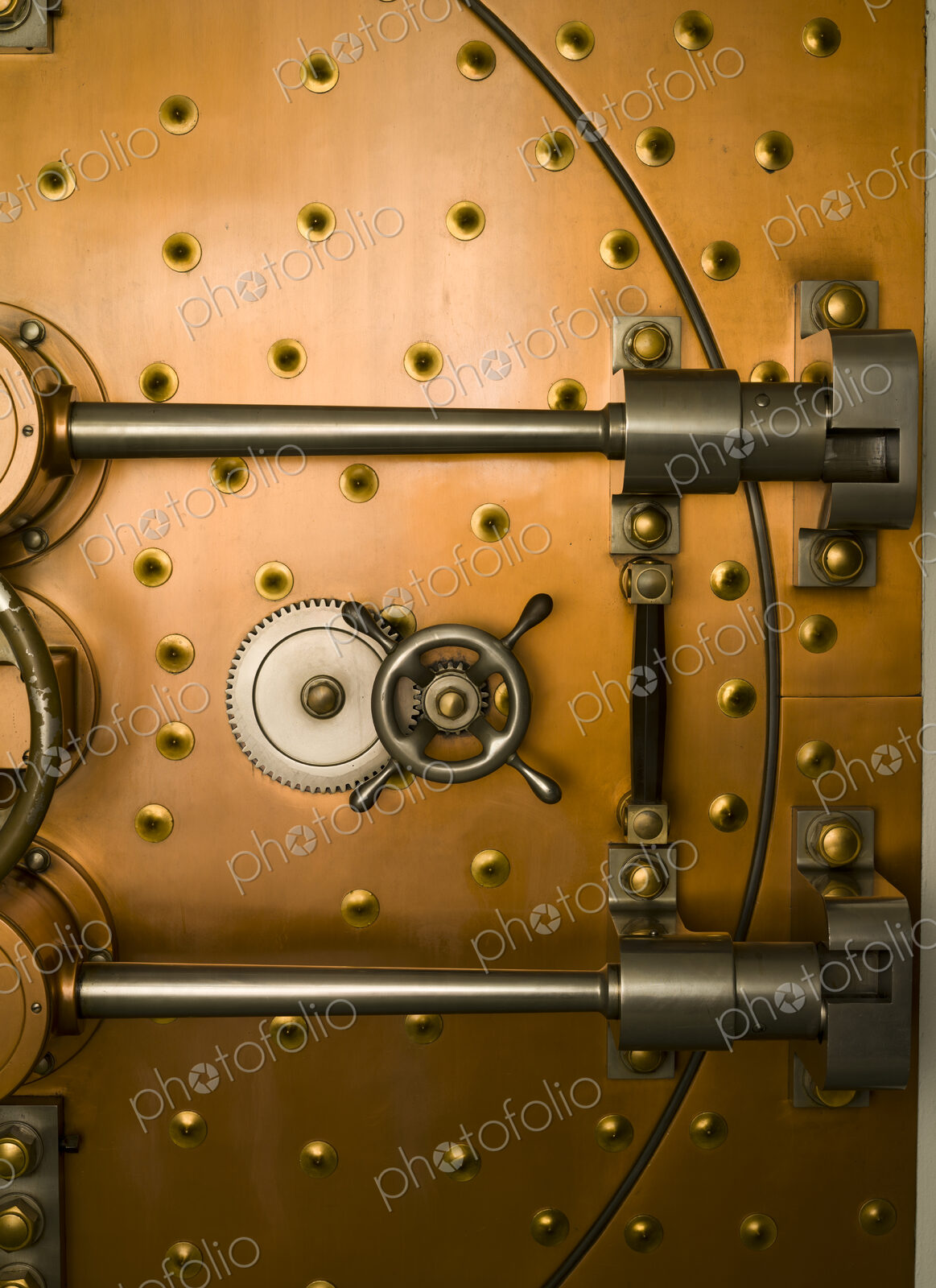 Tumbler on a Vault Door