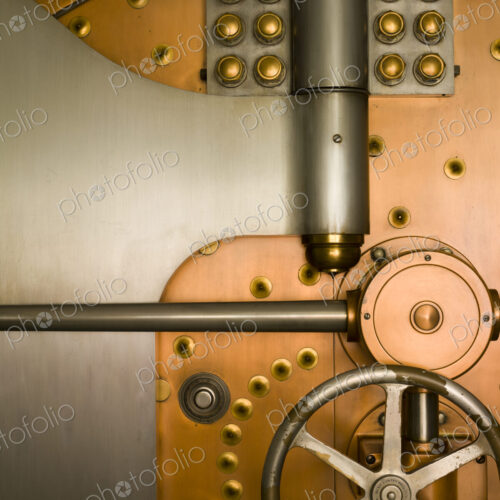 Tumbler on a Vault Door Tumbler on a Vault Door