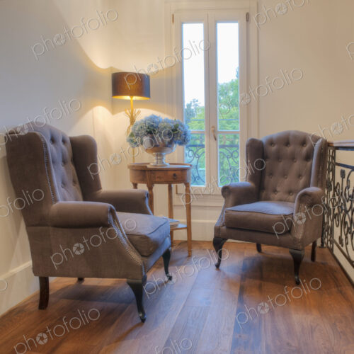 Two armchairs
