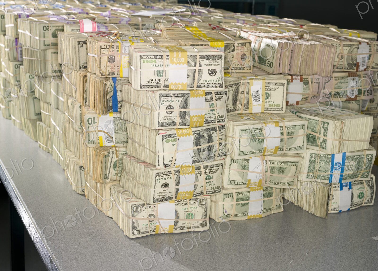 US Bills in Bundles