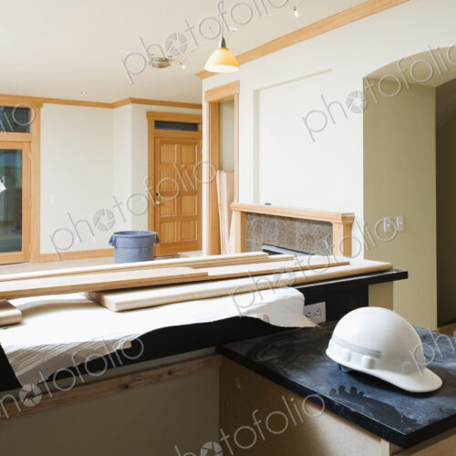 Unfinished Home interior