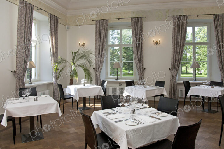 Upscale Hotel Dining Room