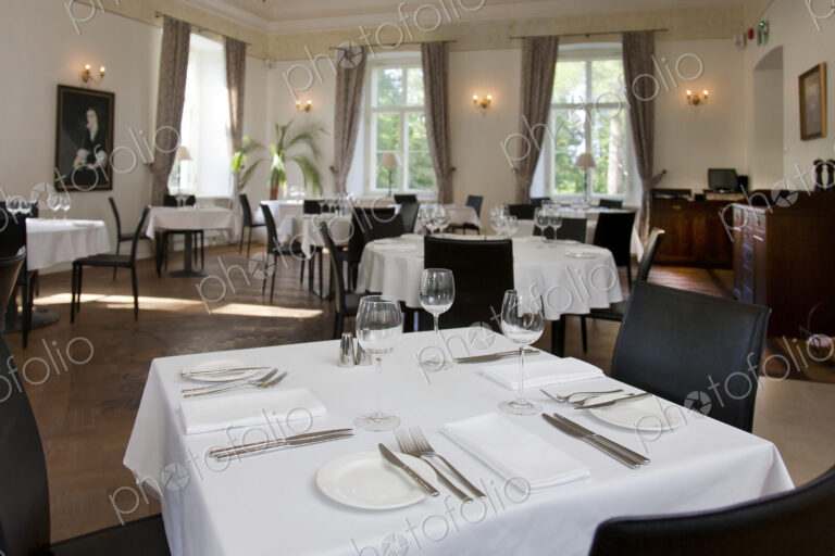 Upscale Hotel Dining Room