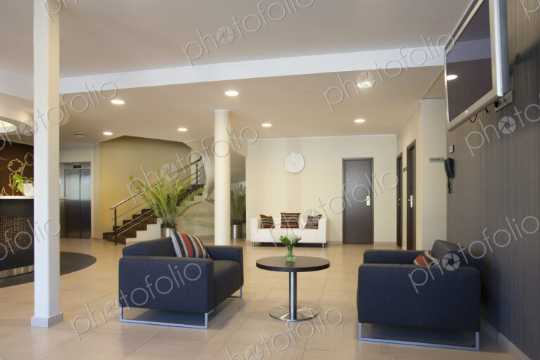 Upscale Hotel Lobby