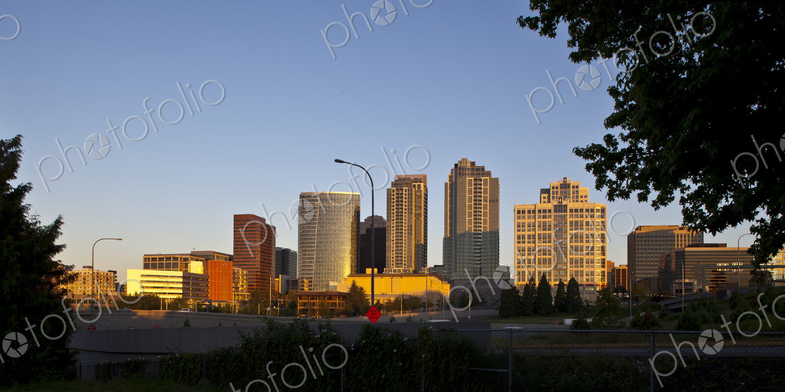 Urban Skyline in Bellevue