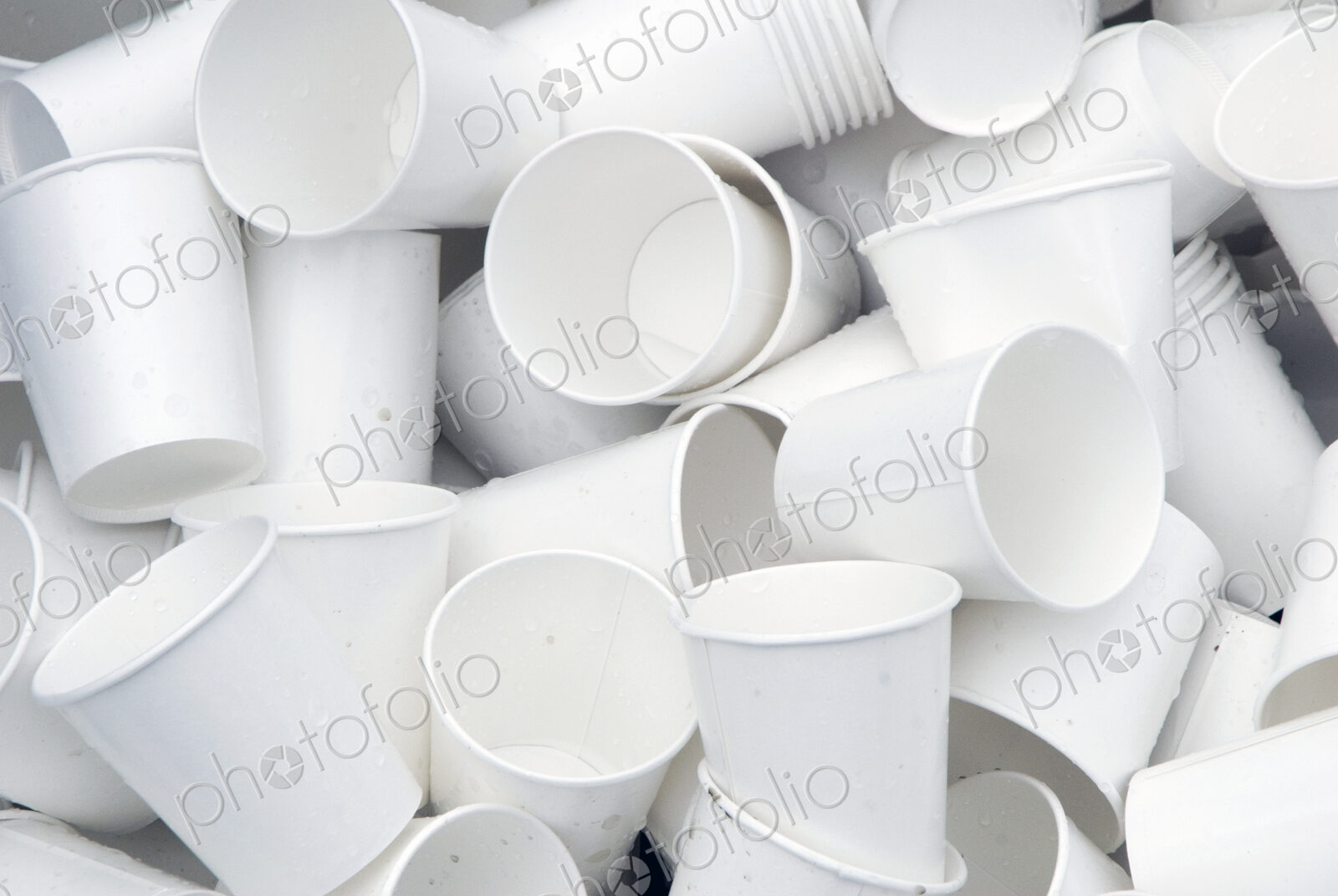 Used Paper Cups