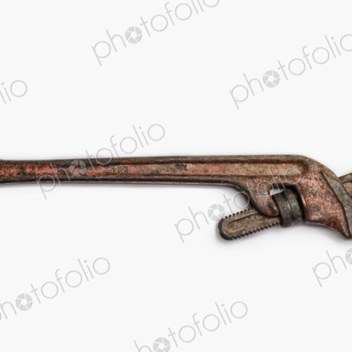 Used Tools. A worn and well used mole wrench or adjustable spanner. Used Tools. A worn and well used mole wrench or adjustable spanner.