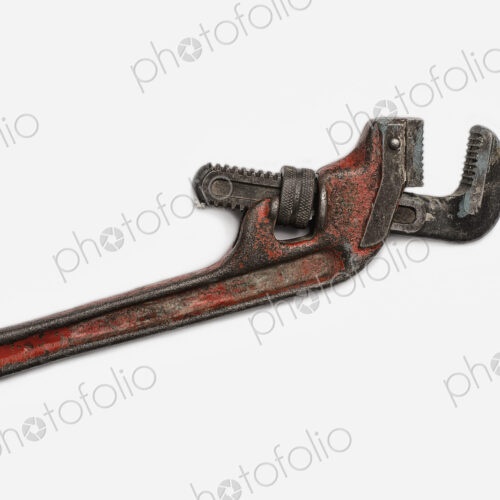 Used Tools. A worn and well used mole wrench or adjustable spanner. Used Tools. A worn and well used mole wrench or adjustable spanner.