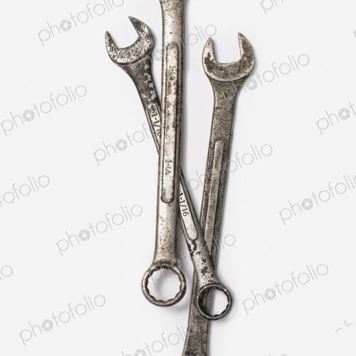 Used Tools. Three spanners. Used Tools. Three spanners.