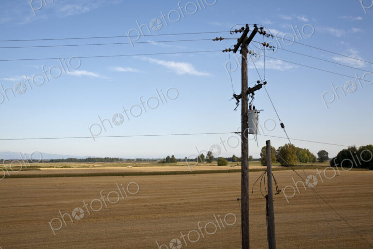 Utility Wires in Rural Area