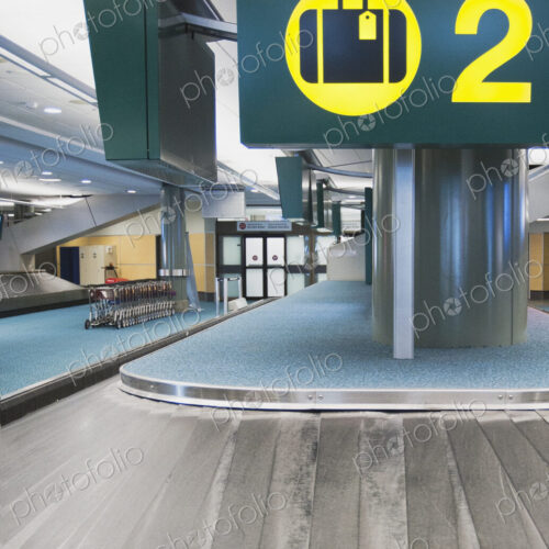 Vancouver Airport baggage claim area. Vancouver Airport baggage claim area.