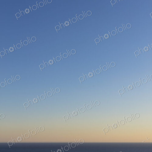 Vast ocean and sky at dusk