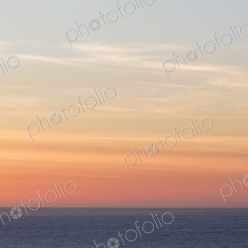 Vast ocean and sky at dusk Vast ocean and sky at dusk