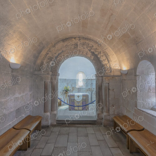Vault in St Margaret's Chapel Edinburgh. Vault in St Margaret's Chapel Edinburgh.