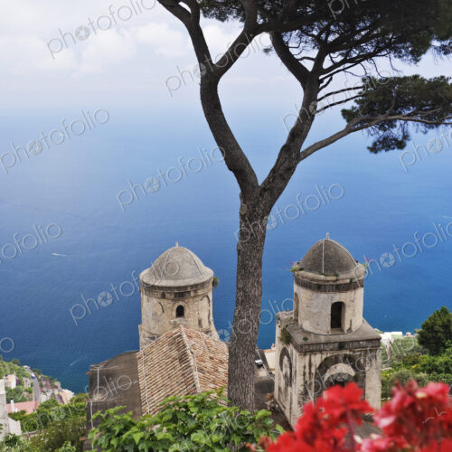 View From Villa Rufolo Gardens View From Villa Rufolo Gardens