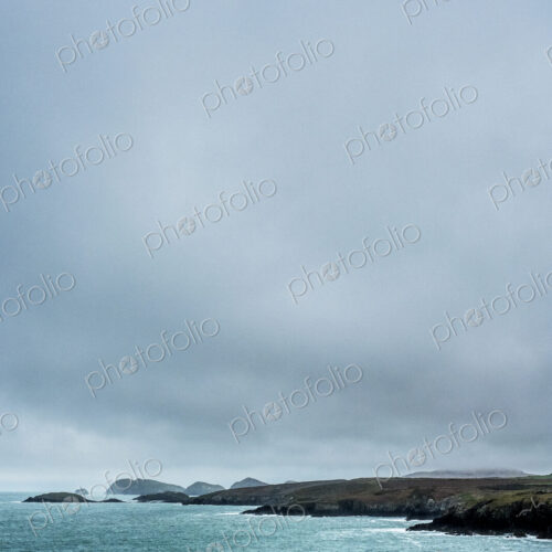 View along the coastline of Pembrokeshire National Park, Wales, UK. View along the coastline of Pembrokeshire National Park, Wales, UK.