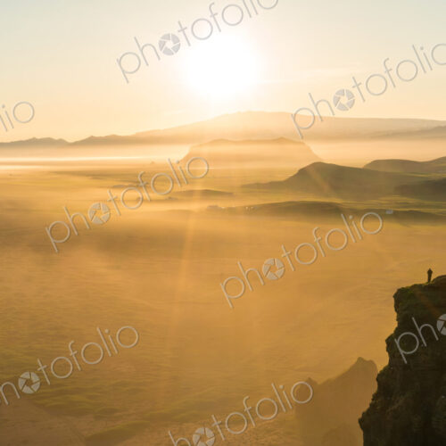 View at sunset from Dyrholaey Peninsula, near Vik, South Iceland (Sudurland), Iceland,… View at sunset from Dyrholaey Peninsula, near Vik, South Iceland (Sudurland), Iceland,…