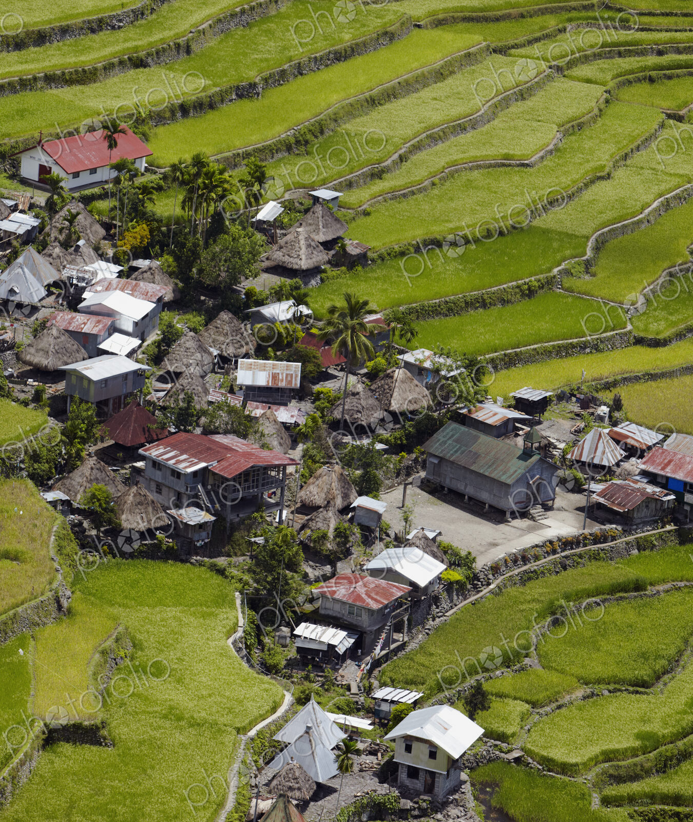Village of Bataad and Rice Terraces