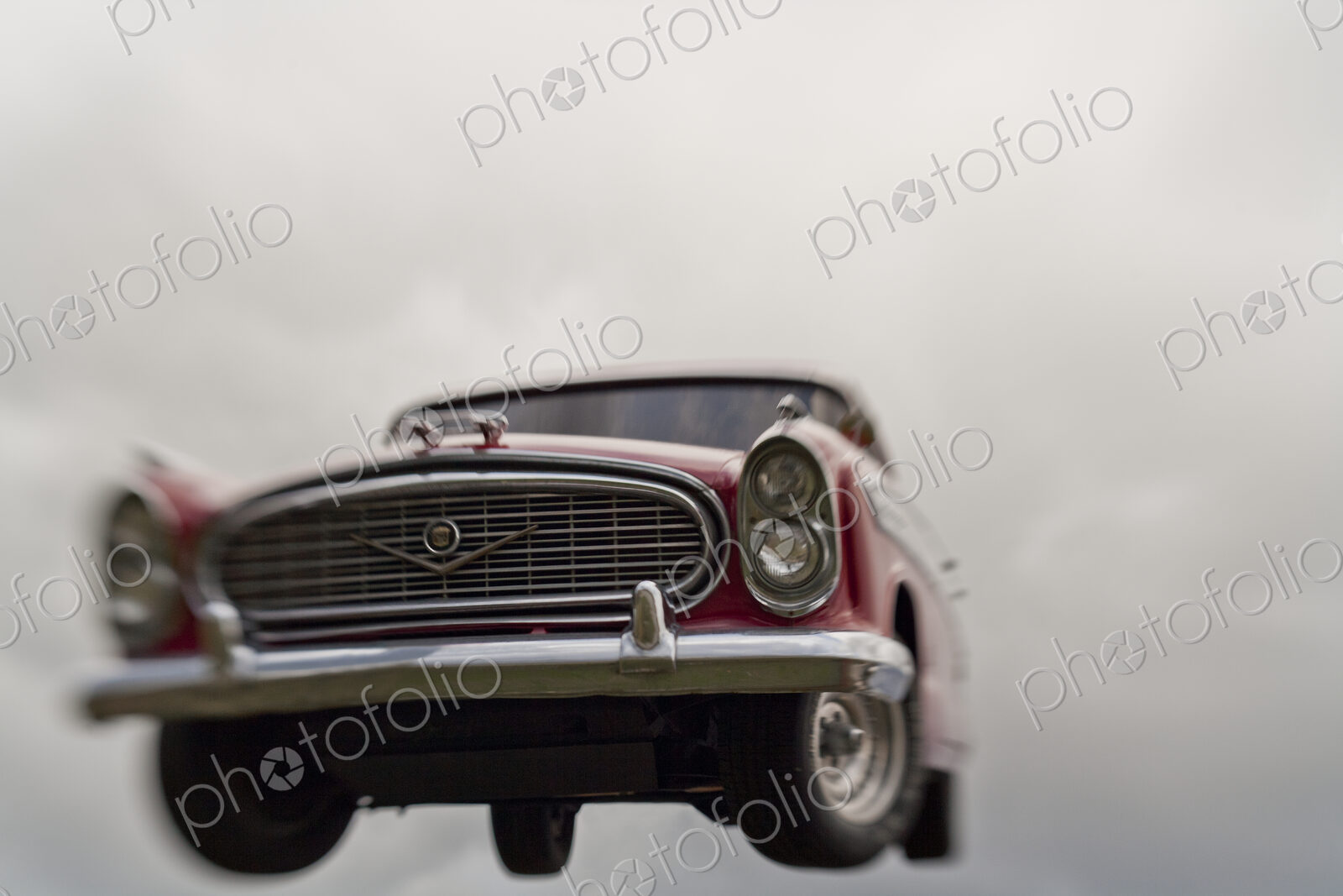 Vintage Car In The Sky