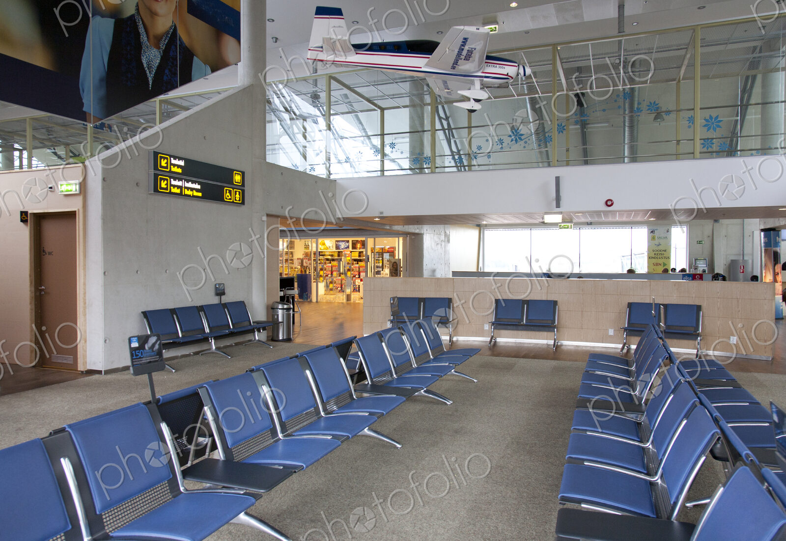 Waiting Area at an Airport Gate