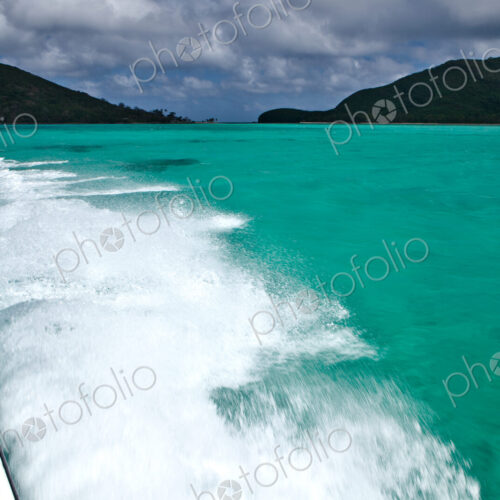 Wake From Fishing Boat