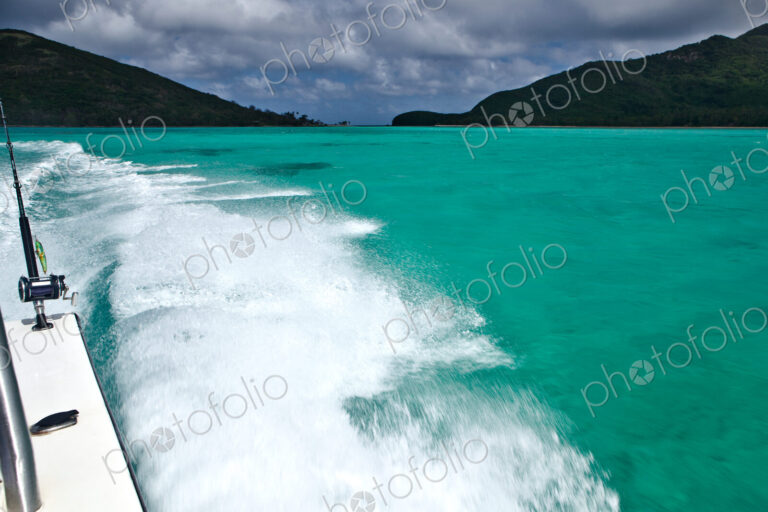 Wake From Fishing Boat