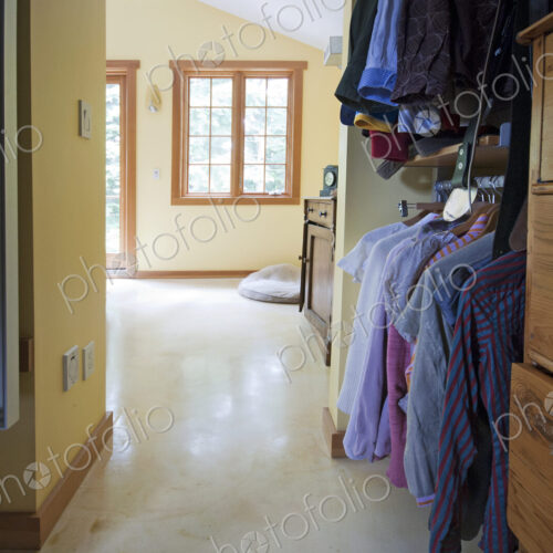 Walk-in Closet Leading to a Bedroom Walk-in Closet Leading to a Bedroom