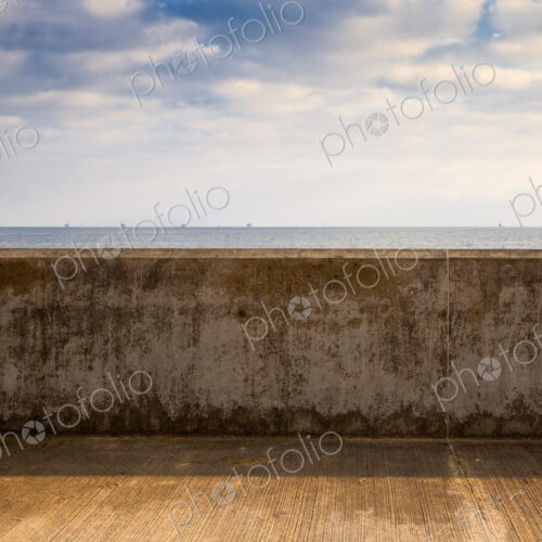 Wall Overlooking the Beach Wall Overlooking the Beach