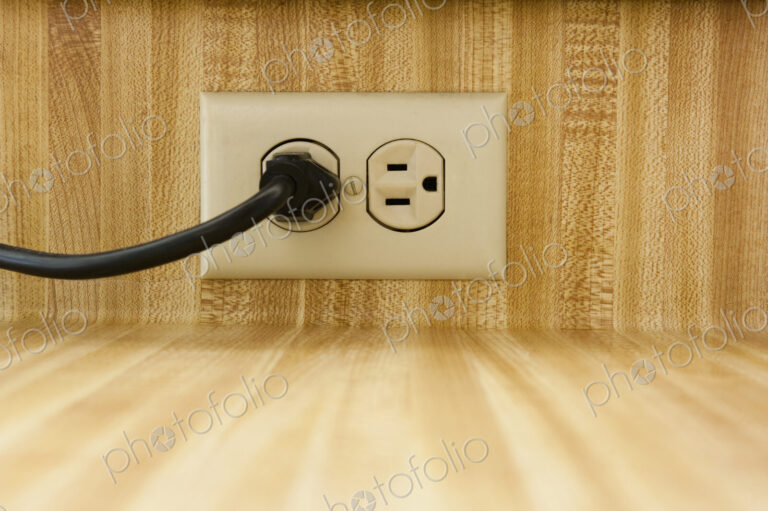 Wall Socket With Power Cable