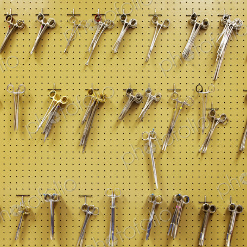 Wall of Surgical Clamps