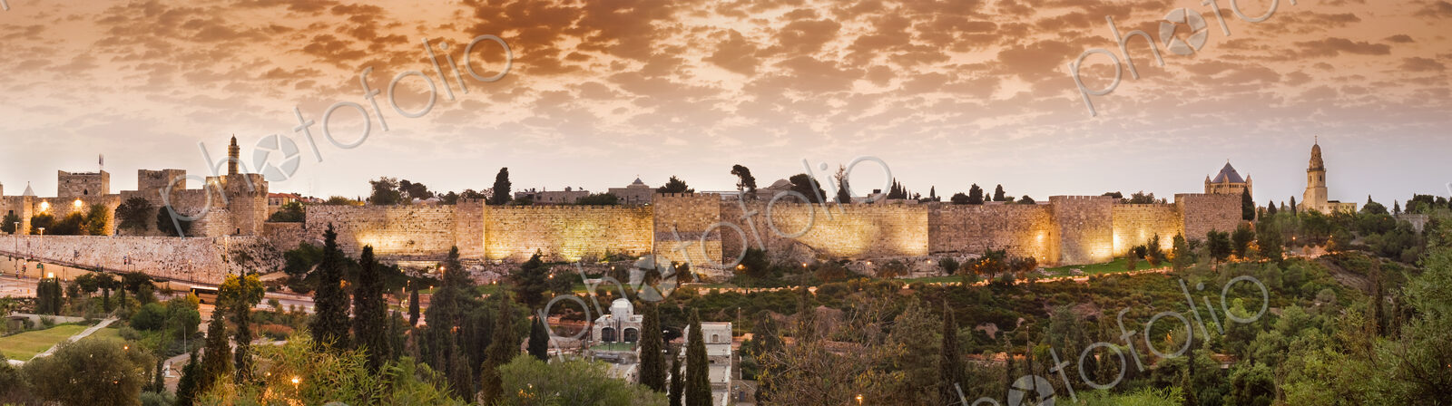 Walls of the Old City of Jerusalem