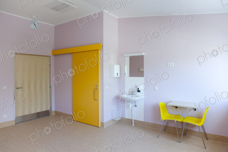 Washing Station in a Hospital Room