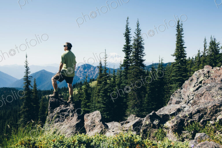 Washington, Gifford Pinchot NF, Goat Rocks Wlderness, Cascade Range
