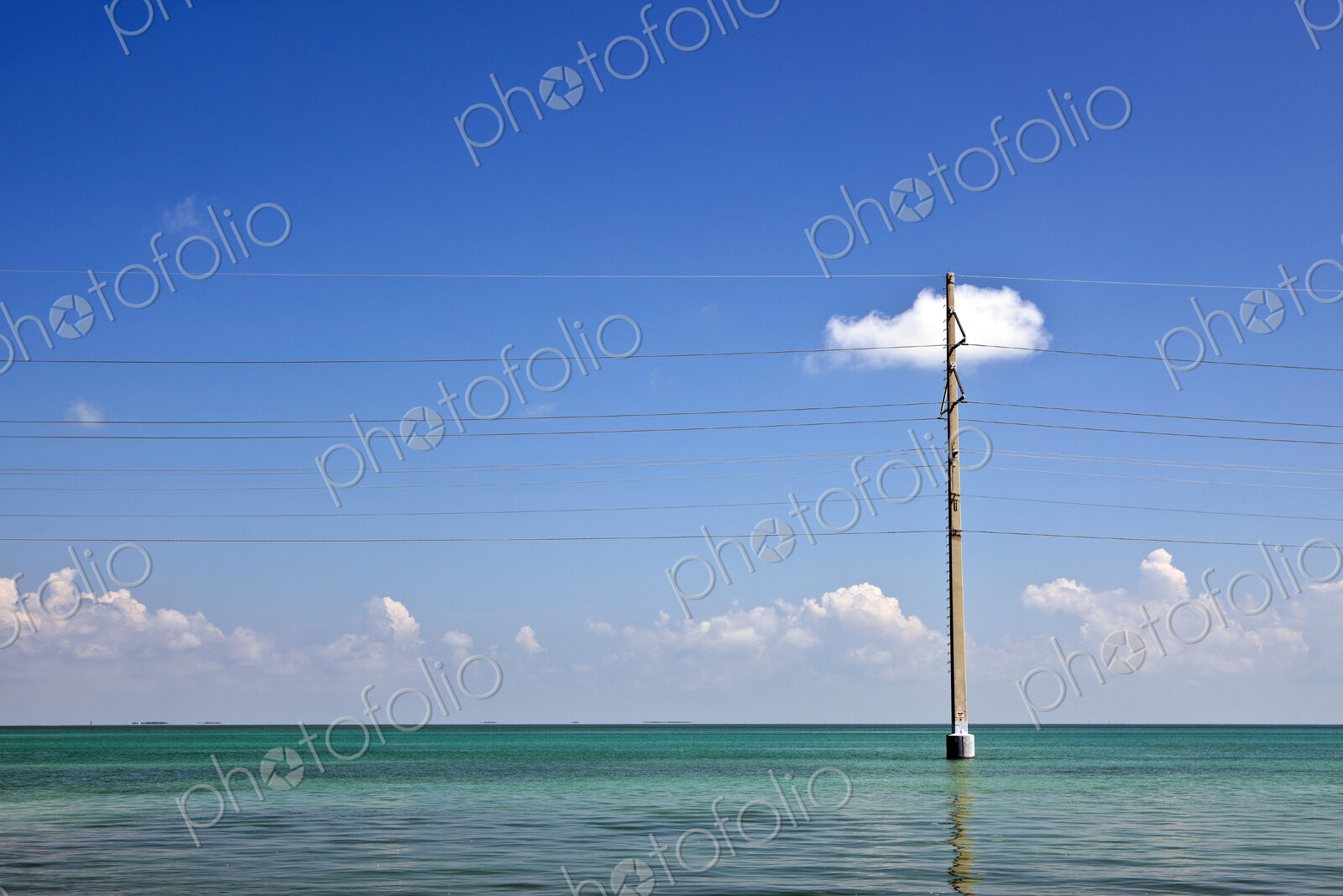 Water-Based Utility Pole