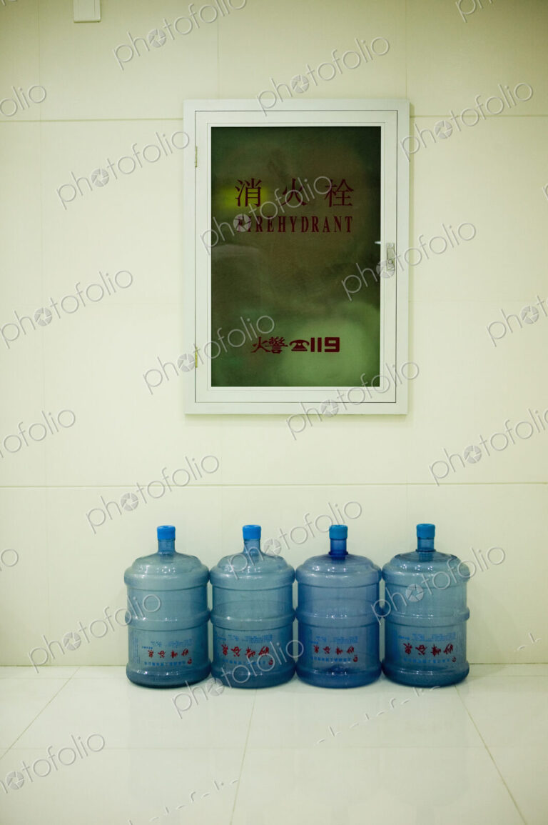 Water Cooler Bottles and Fire Hydrant Cabinet