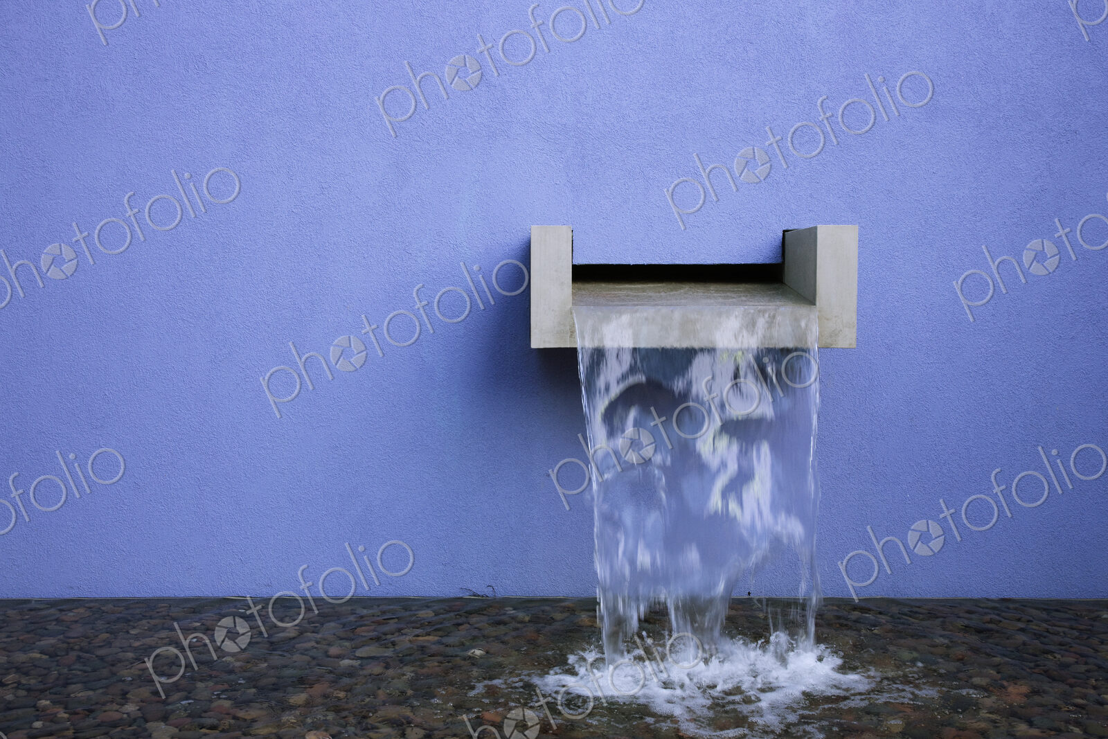 Water Pouring into Pool