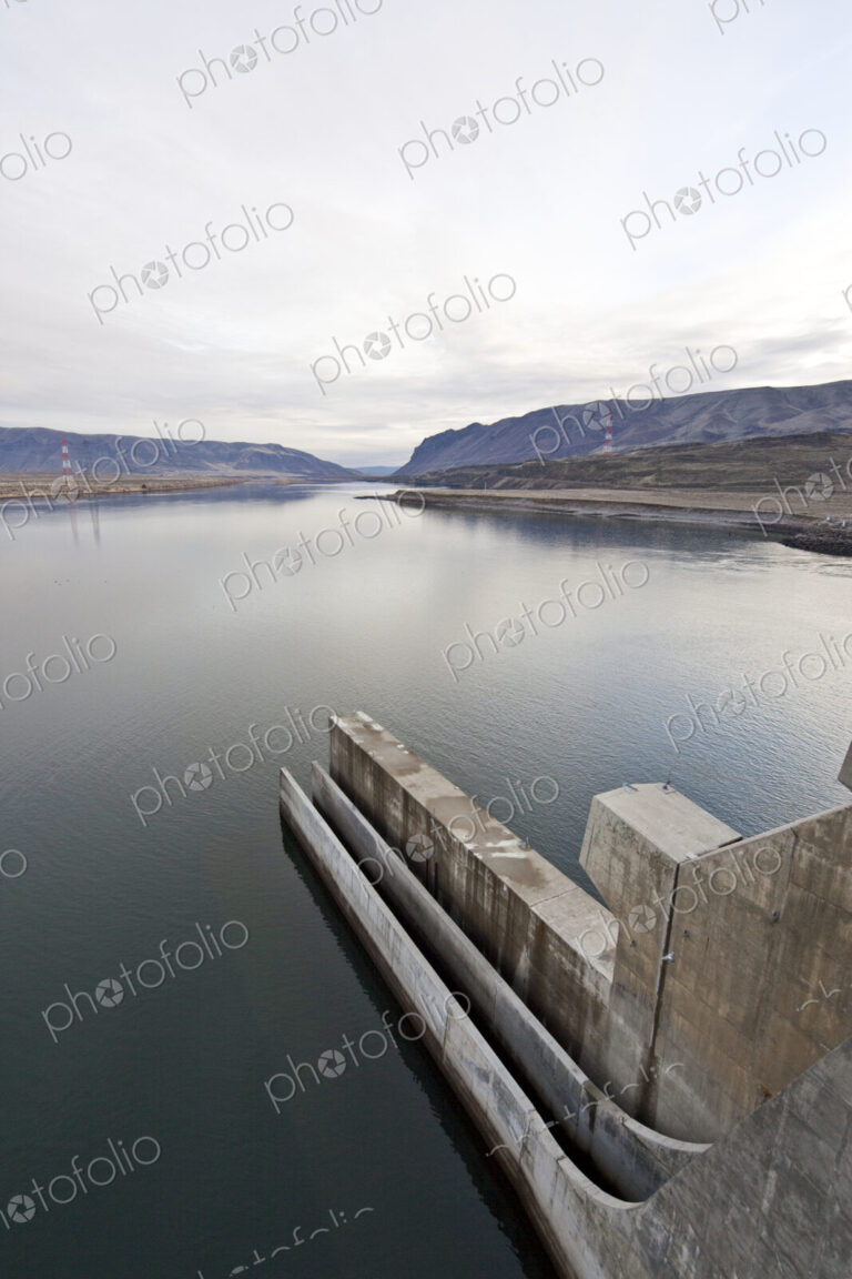 Water Slough at a Hydroelectric Dam