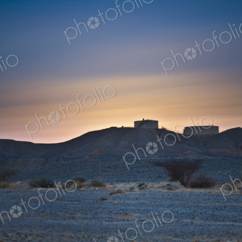 Water Tanks in the Negev Desert