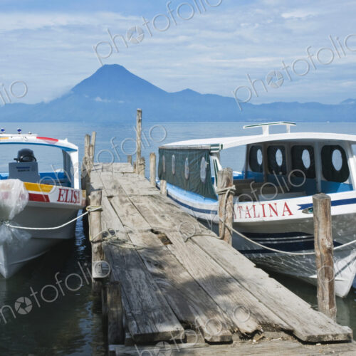 Water Taxis on Lake Atitlan