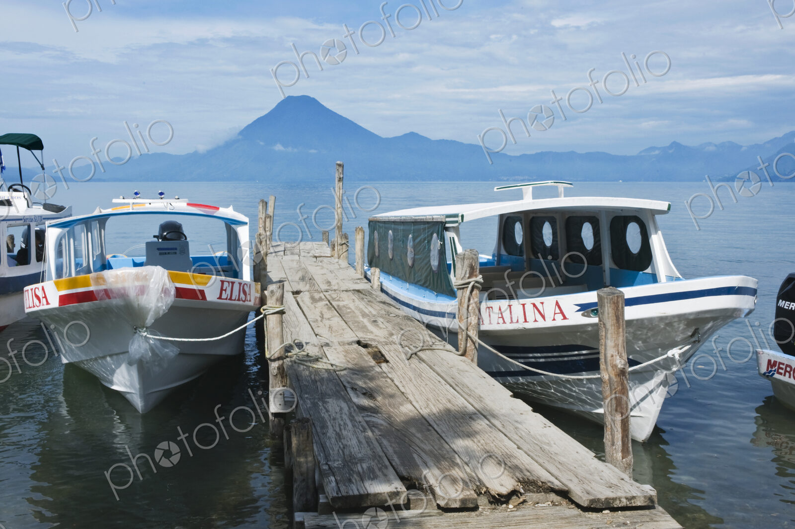 Water Taxis on Lake Atitlan