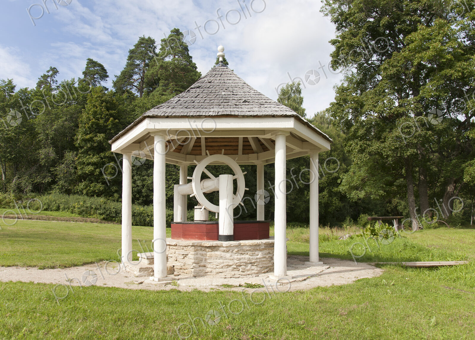 Water Well Under a Dome