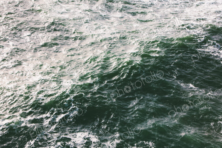 Water surface, wave breaking off shore, at Oswald West State Park, Oregon