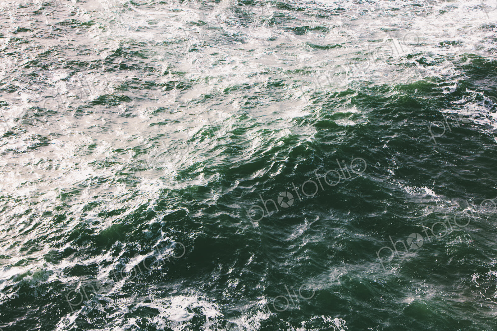Water surface, wave breaking off shore, at Oswald West State Park, Oregon
