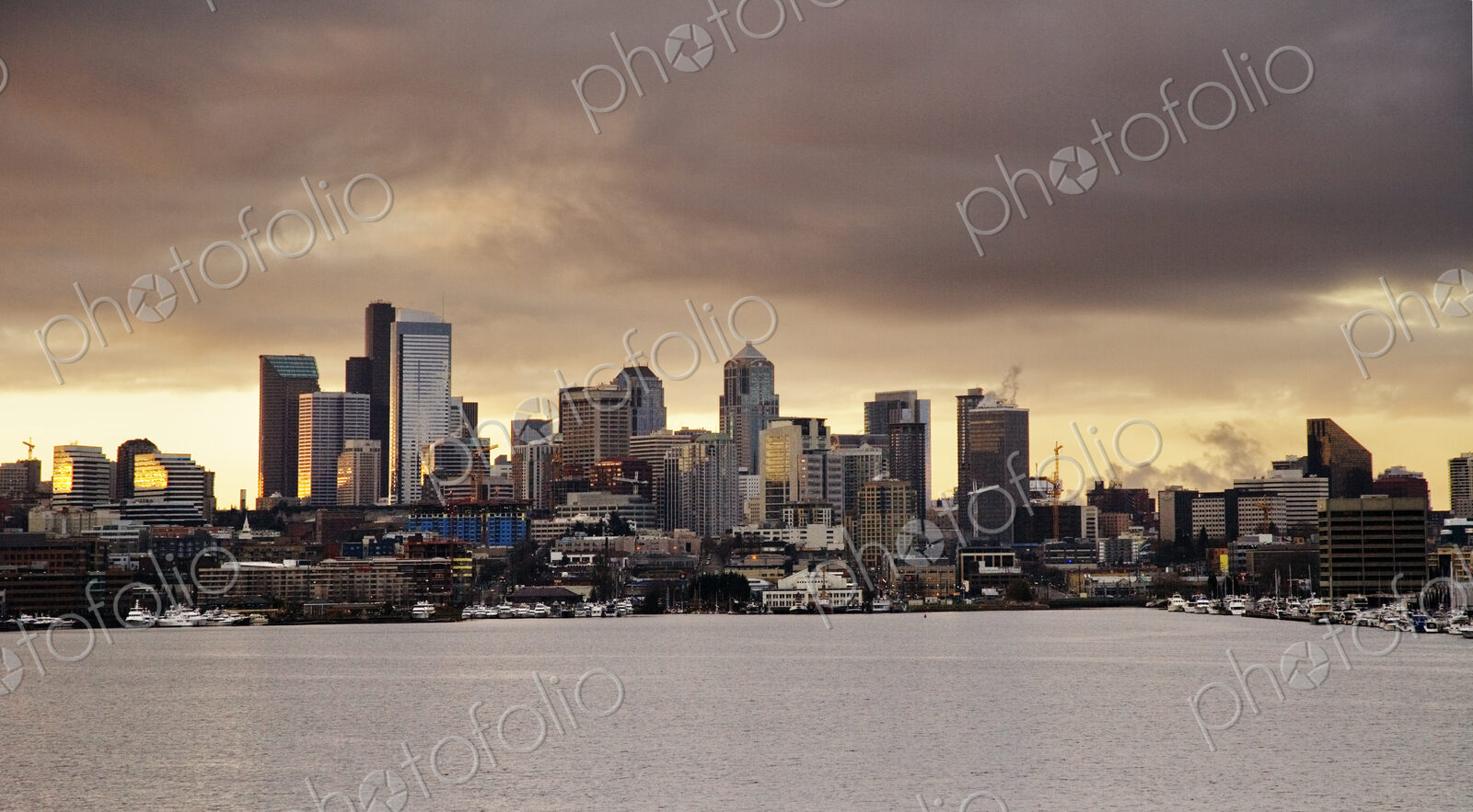 Waterfront Cityscape
