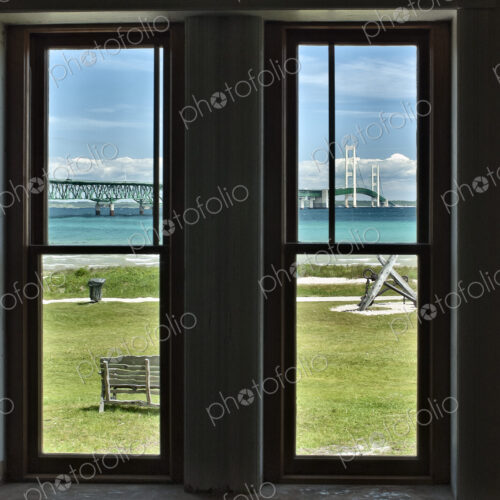 Waterfront View from a Window