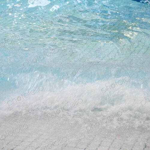 Waves in a Public Swimming Pool